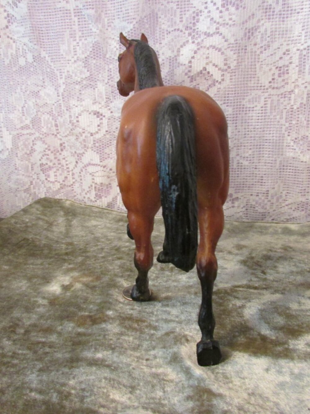 Vintage Breyer Bay Quarter Horse Stock Stallion #226 1981-1988 - Picture 7 of 14